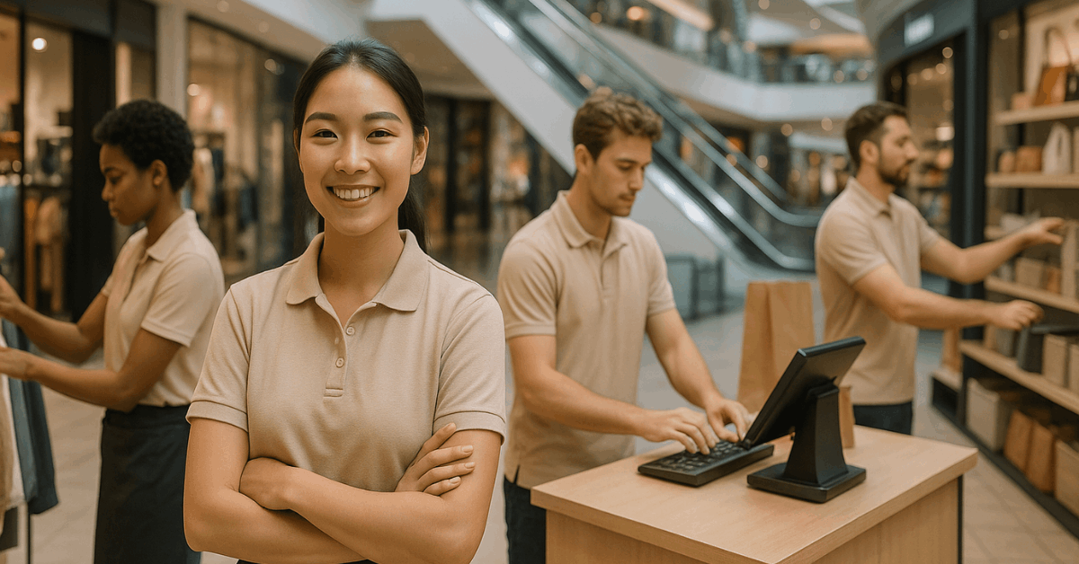 Cómo conseguir trabajo en un centro comercial